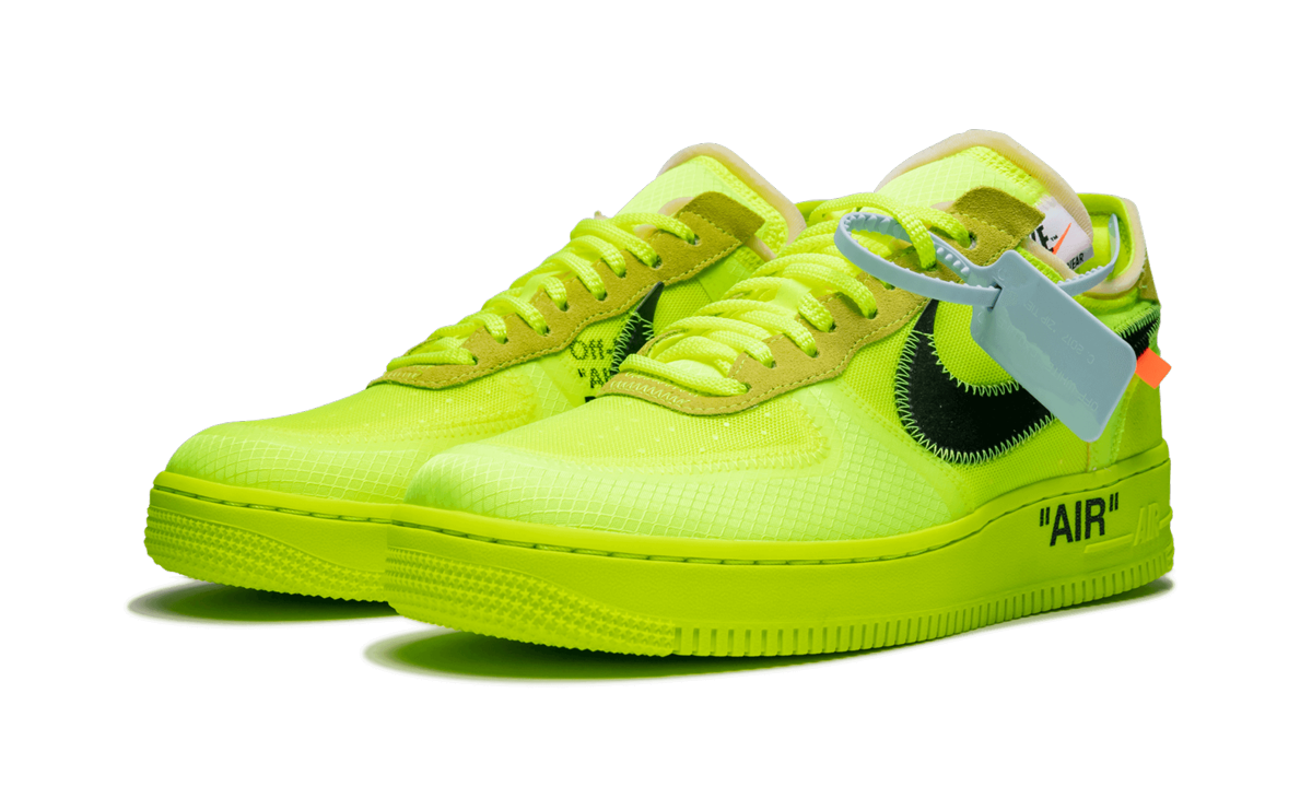The 10: Air Force 1 Low "Off-White Volt" AO4606 700