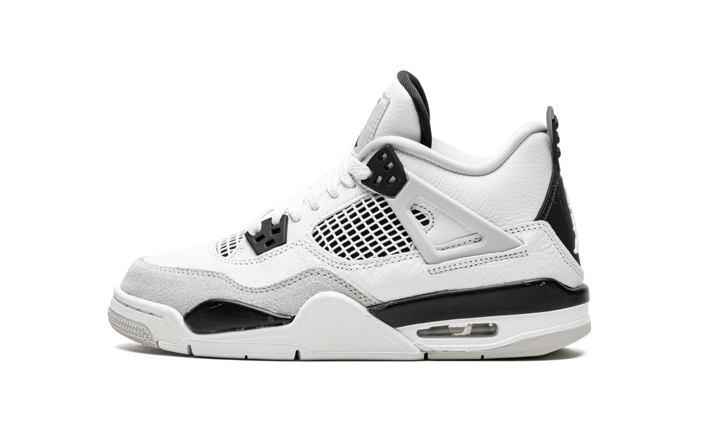 Air Jordan 4 Retro GS "Military Black" 408452 111