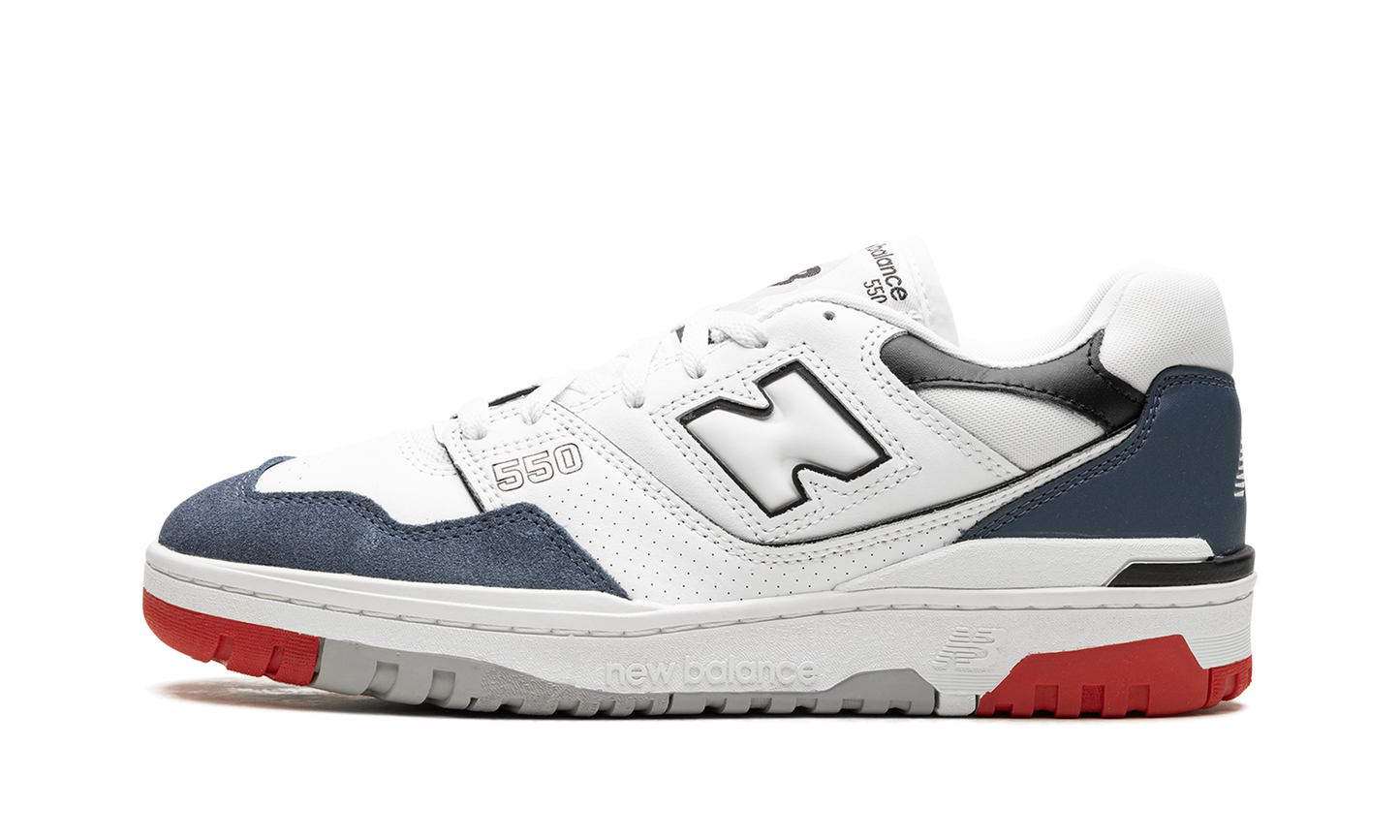 550 "White/Navy/Red" BB550NCN
