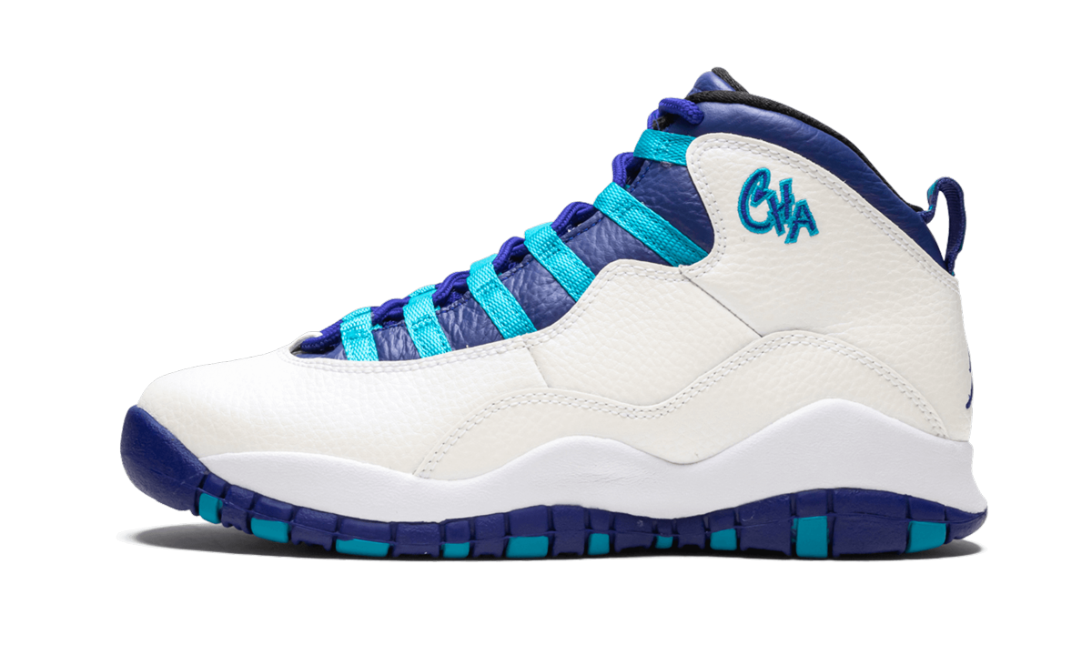 Air Jordan 10 Retro GS "Charlotte Hornets" 310806 107