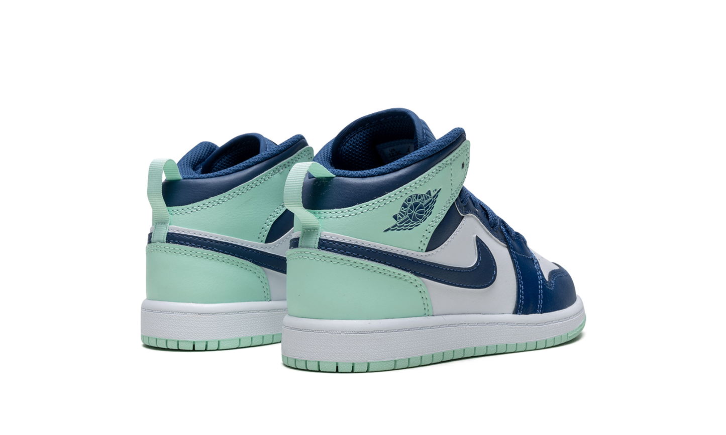 Jordan 1 Mid PS "Blue Mint" 640734 413