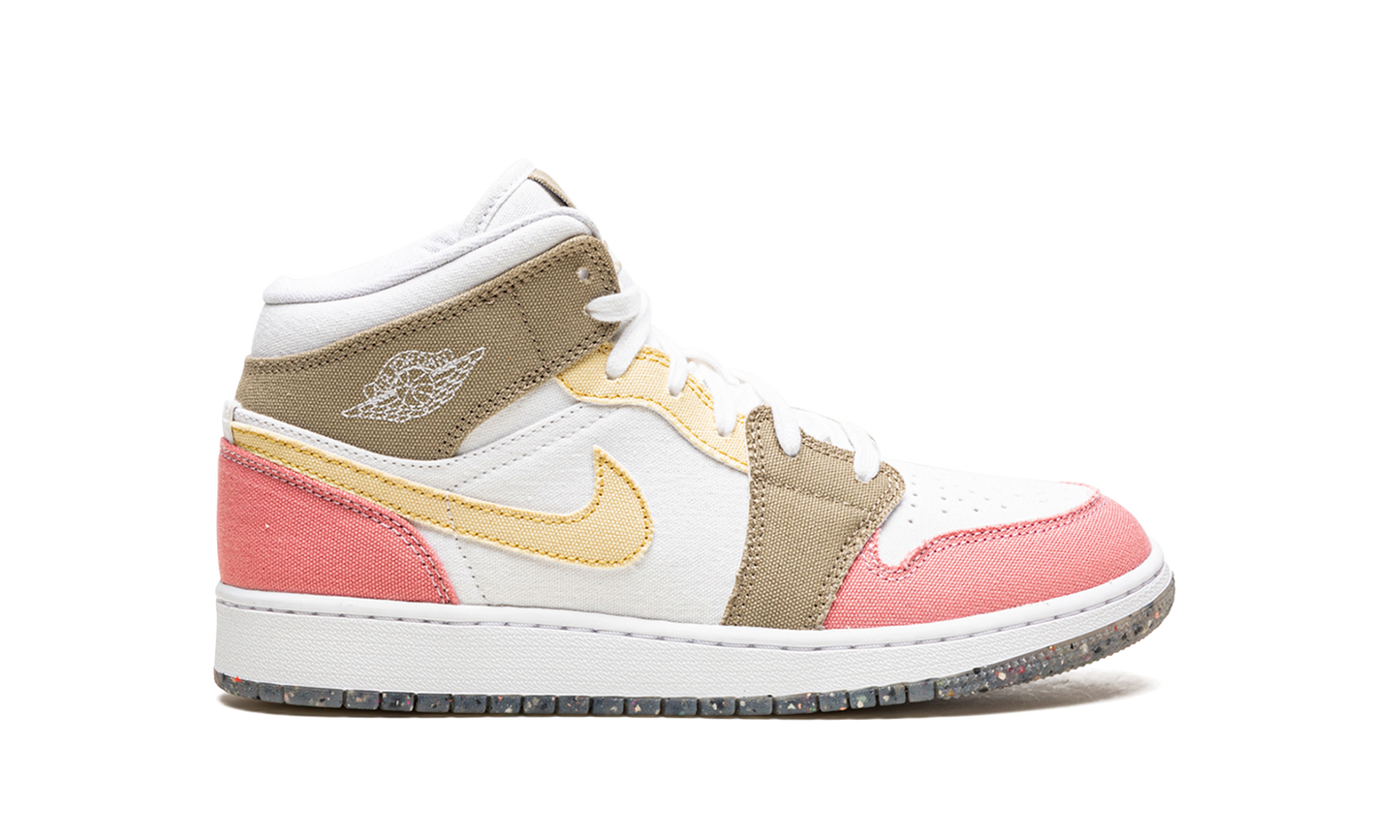 Jordan 1 Mid GS "Pastel Vivid Green Grind" DJ0338 100