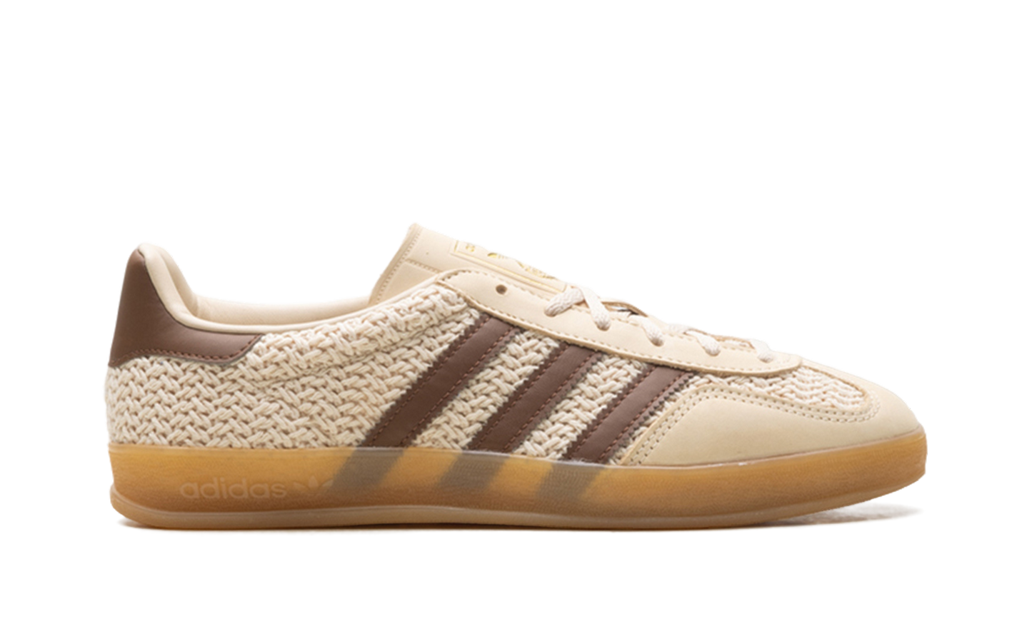 Gazelle Indoor "Cream/Brown Knit" JS1418