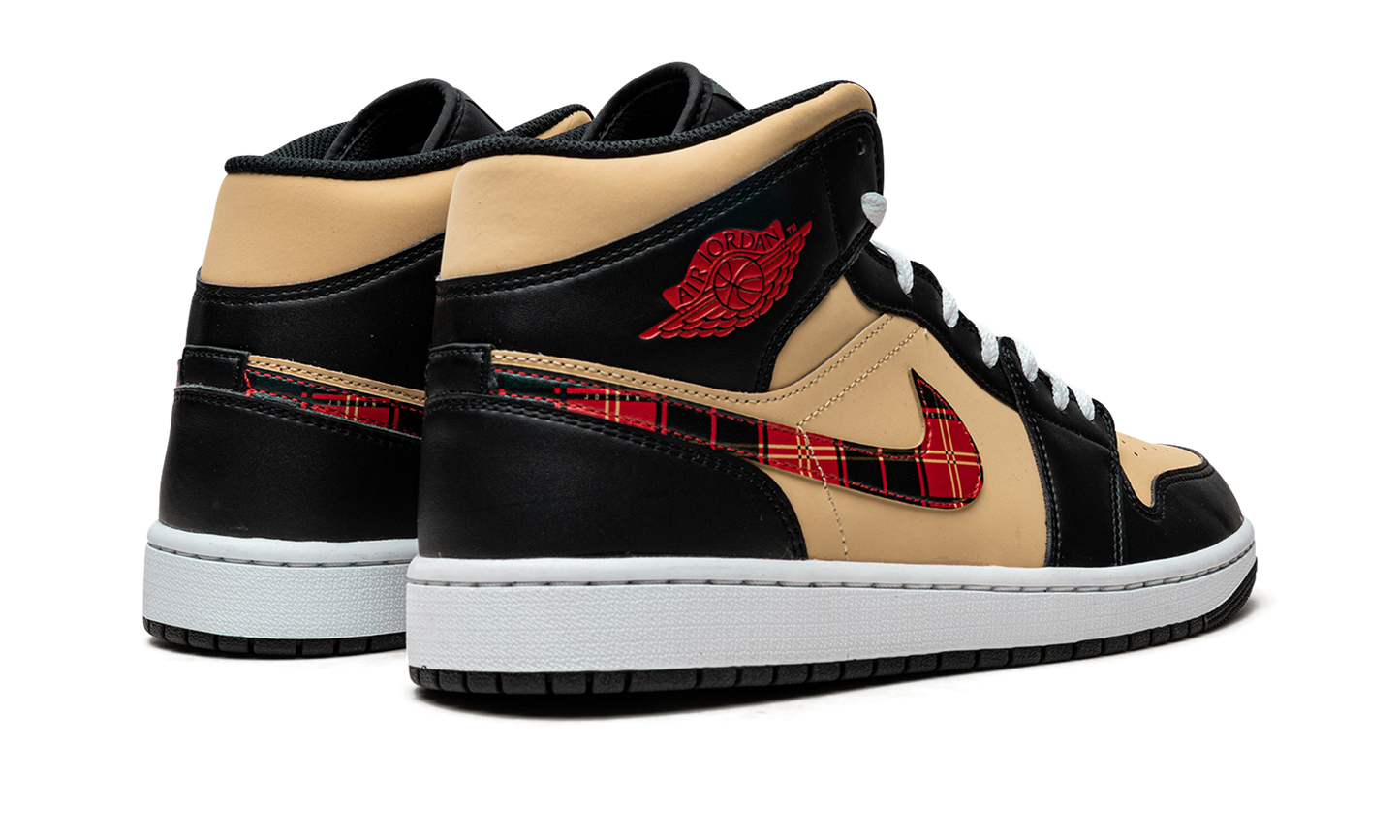 Air Jordan 1 Mid SE "Tartan Swoosh" DZ5329 001