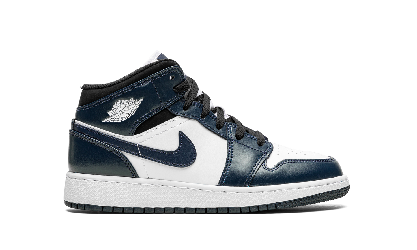 Air Jordan 1 Mid GS "Armory Navy" 554725 411