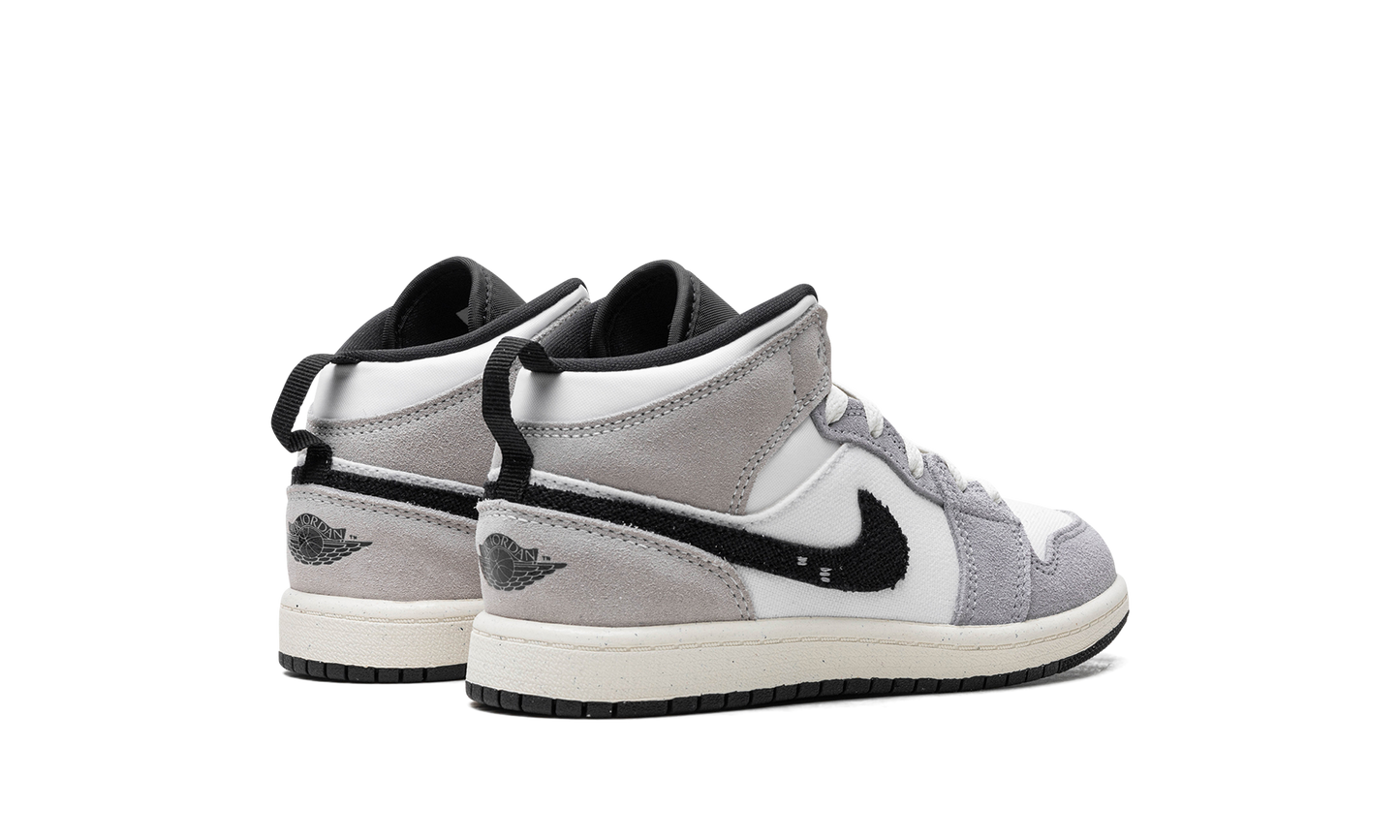 Air Jordan 1 Mid SE Craft PS "Cement Grey"