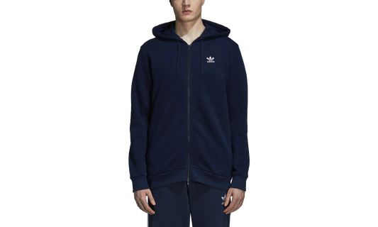 Originals Trefoil Full Zip Fleece Hoodie "Collegiate Navy" DS9896