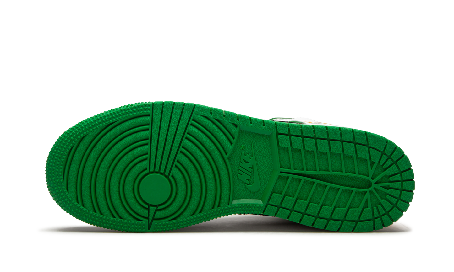 Air Jordan 1 Mid SE GS "Laser Orange / Lucky Green" BQ6931 101