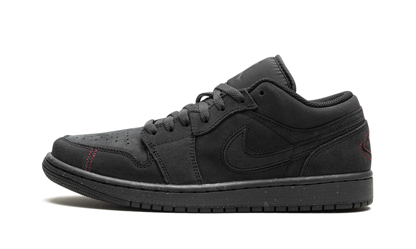 Air Jordan 1 Low SE Craft "Dark Smoke Grey / Varsity Red" FD8635 001