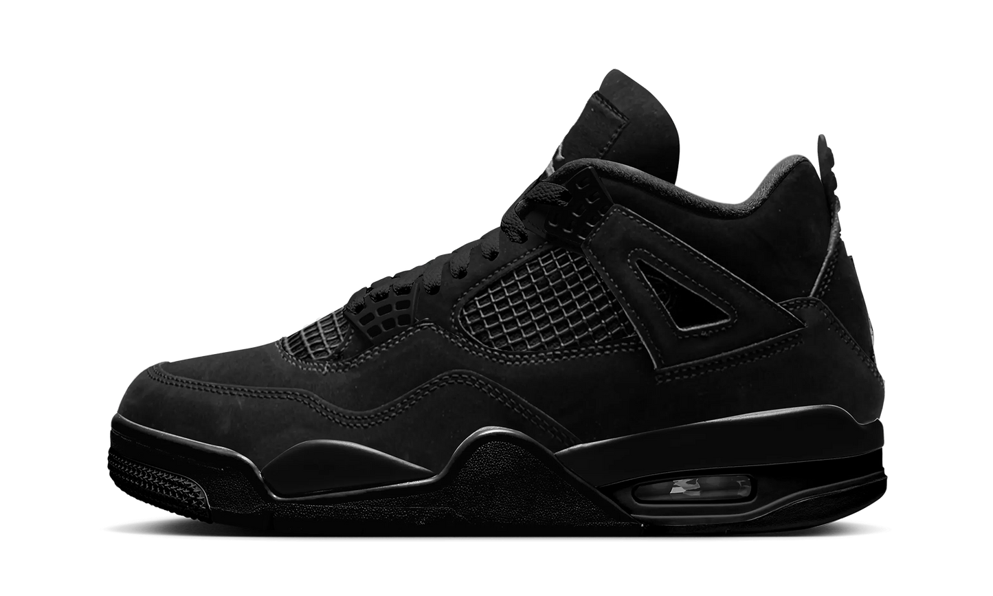 Air Jordan 4 Retro GS "Black Cat (2025)" IB4171 010