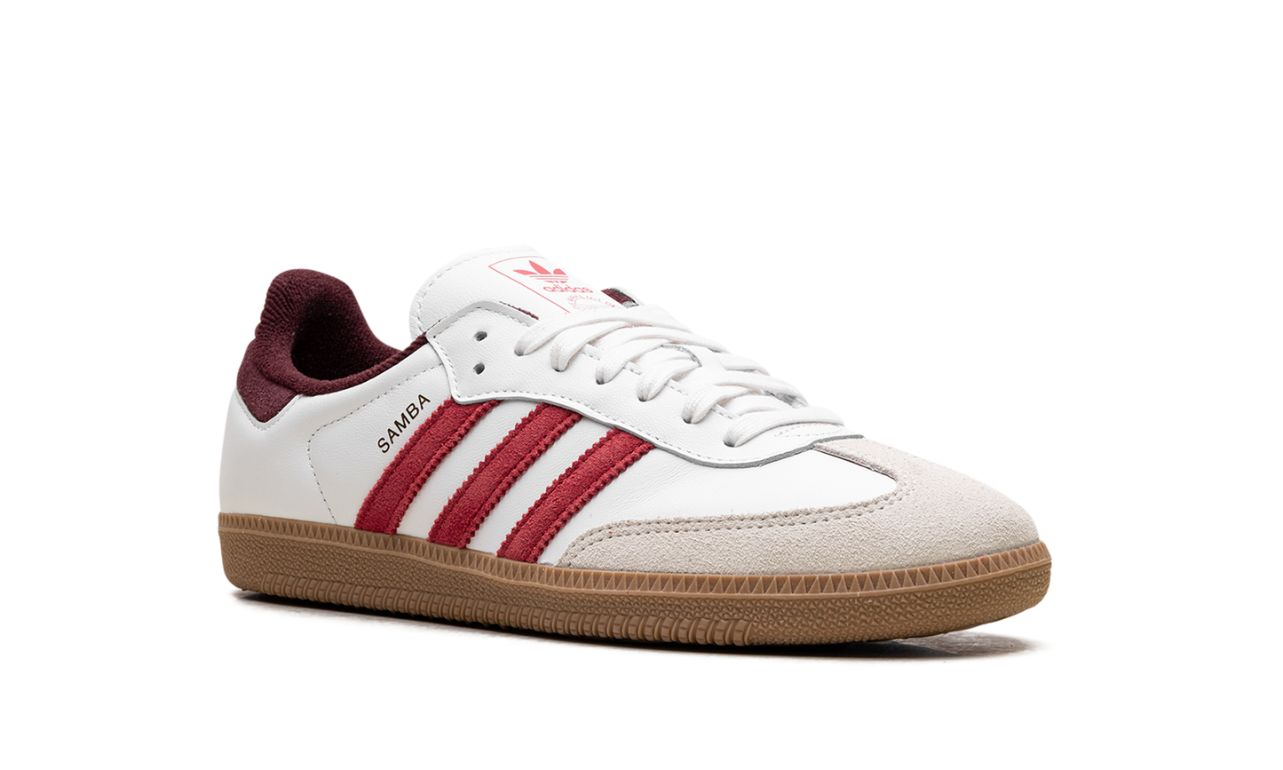 Samba OG "Core White Better Scarlet" JI3201