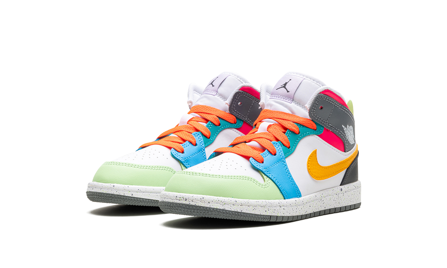 Jordan 1 Mid SE PS "Multi Color" FN1188 100