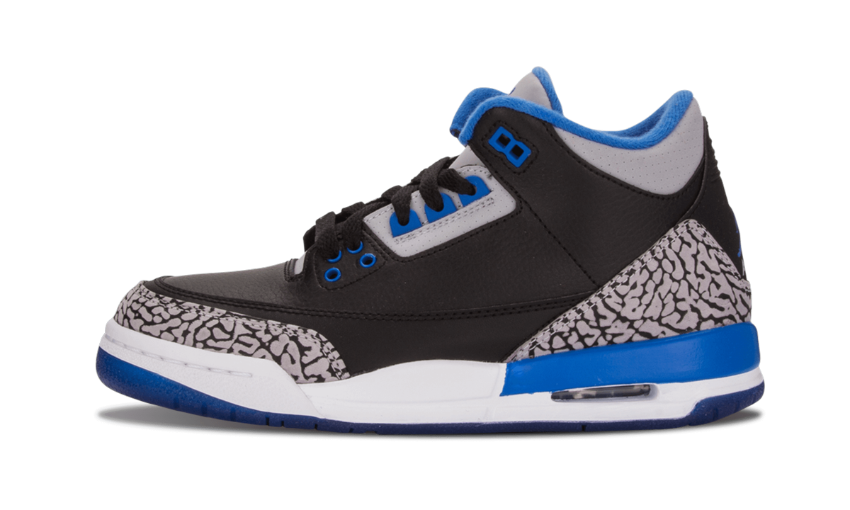 Air Jordan 3 Retro GS "Sport Blue" 398614 007