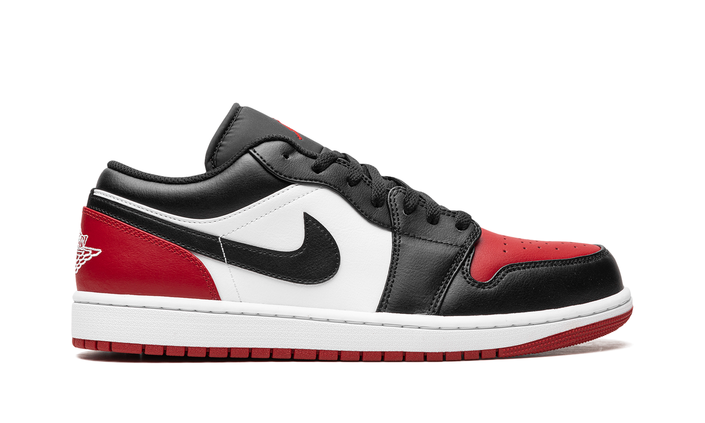 Air Jordan 1 Low "Bred Toe" 553558 161
