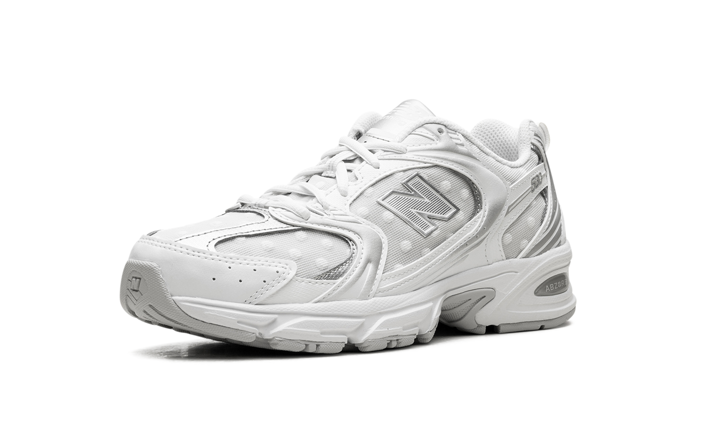 530 "Silver Metallic Polka Dots" U530HFW