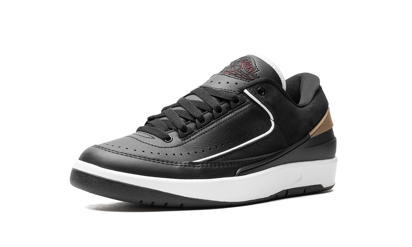 Jordan 2 Retro Low WMNS "Black Metallic Gold" DX4401 001