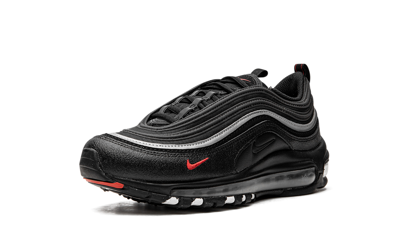 Air Max 97 "Black Silver Red (GS)" 921522 028