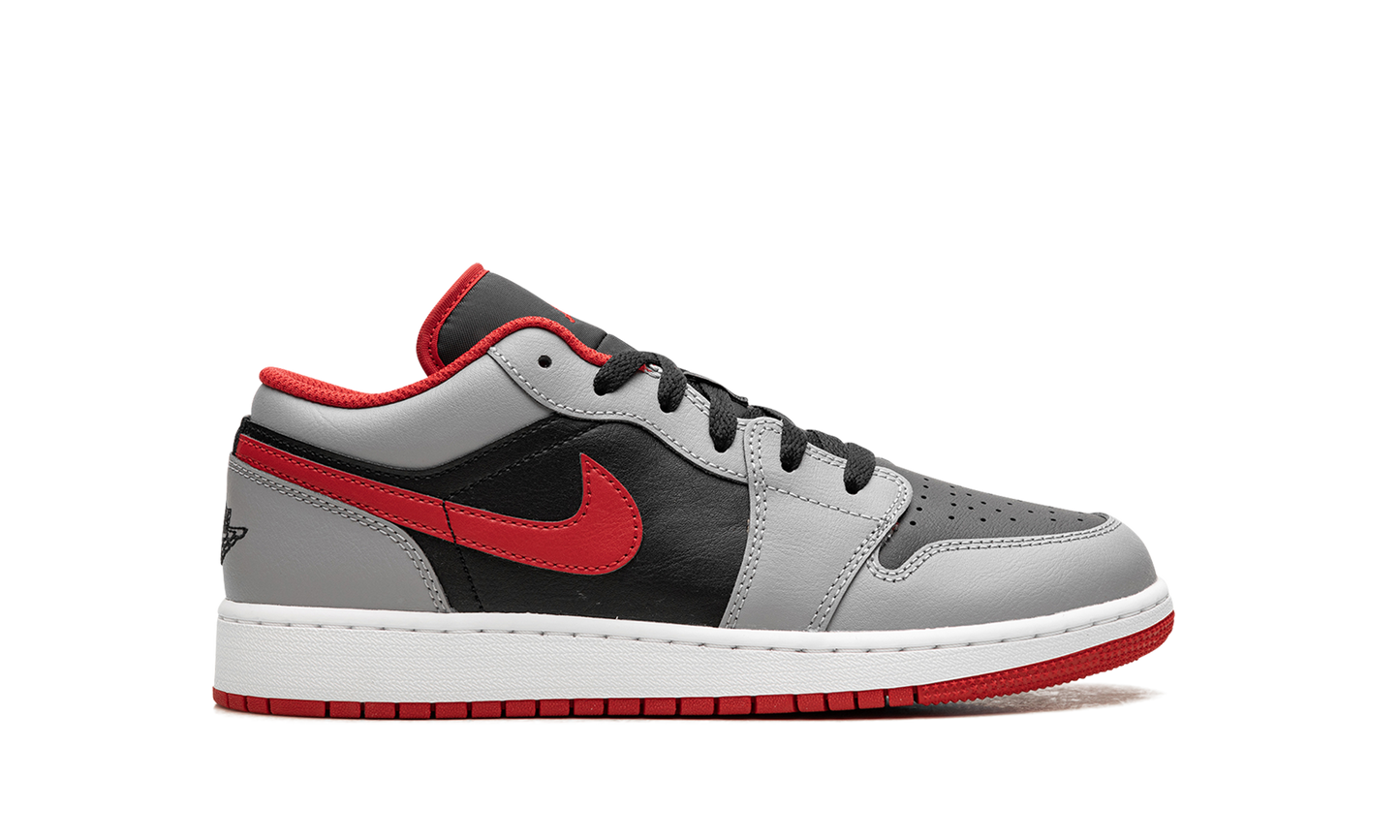 Air Jordan 1 Low GS "Black / Fire Red" 553560 060