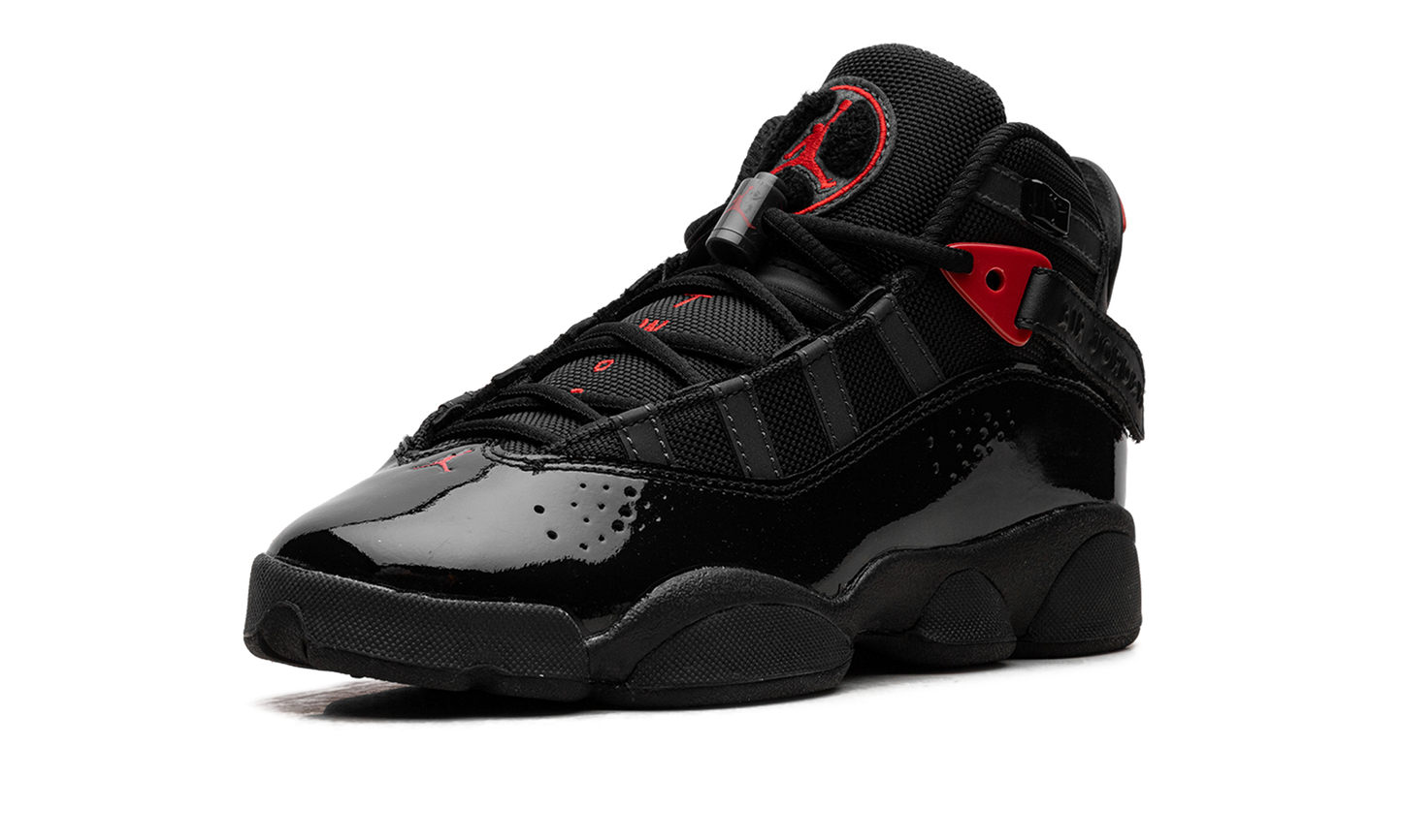 Jordan 6 Rings GS "Black Varsity Red" 323419 026