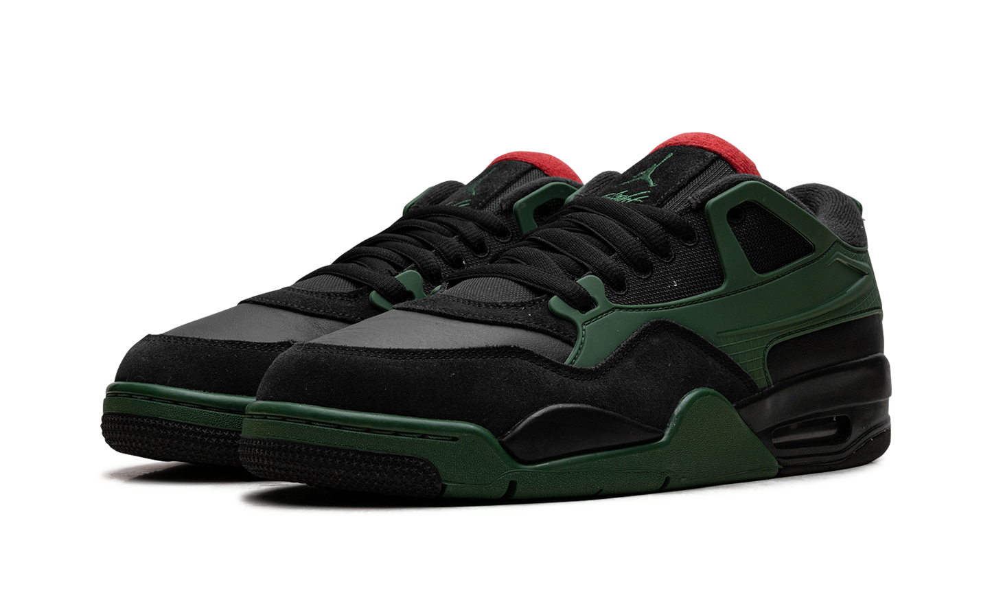 Jordan 4 RM "Black Gorge Green University Red" FQ7939 003