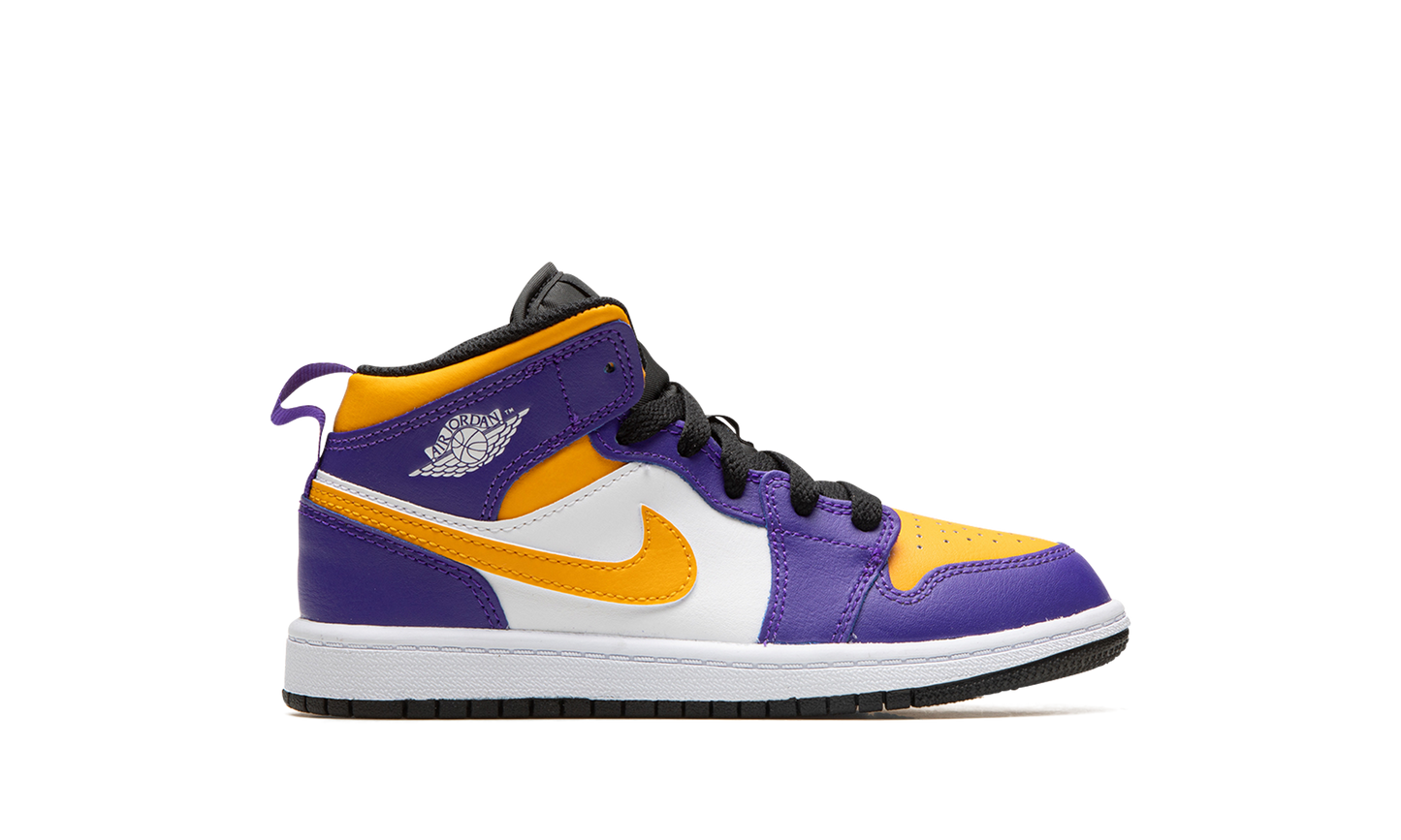 Jordan 1 Mid PS "Lakers" DQ8424 517