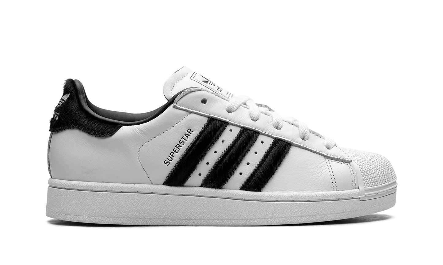 Superstar II WMNS "White Black Pony Hair" JH7052