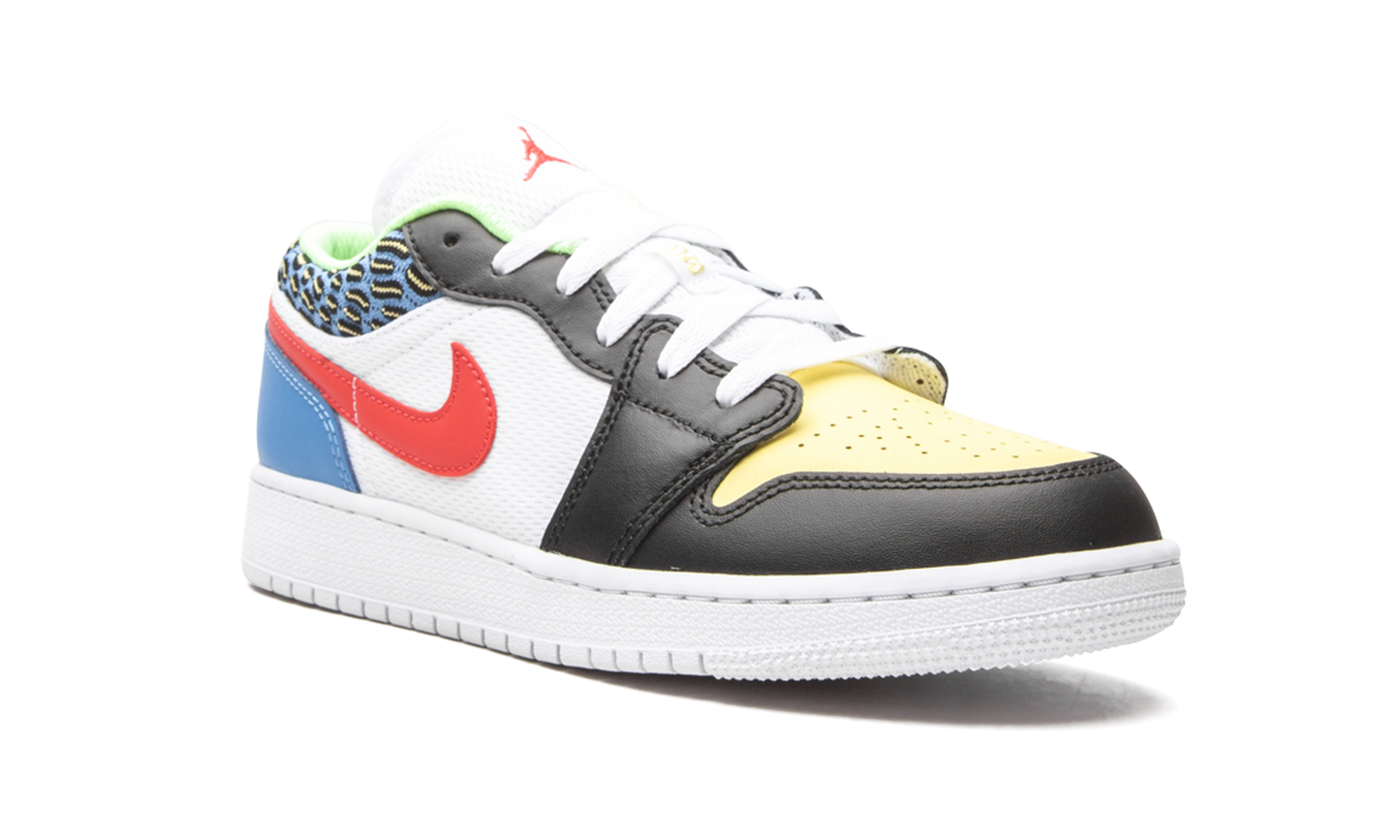 Air Jordan 1 Low GS "White Mesh / Multicolor" DH5927 006