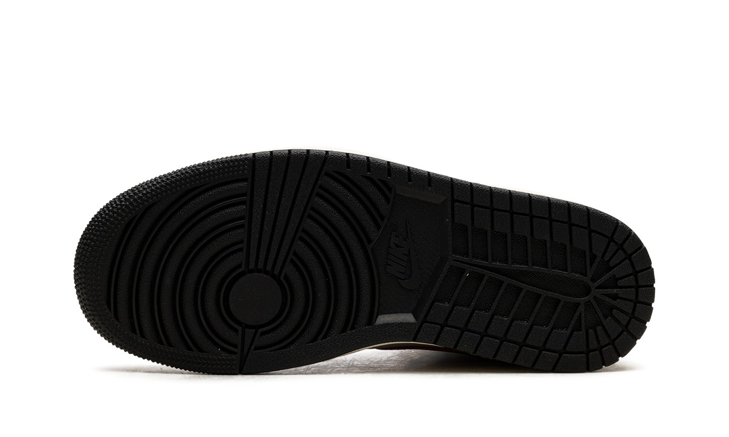 AIR JORDAN 1 MID WMNS "Black / Gym Red / College Grey" BQ6472 060