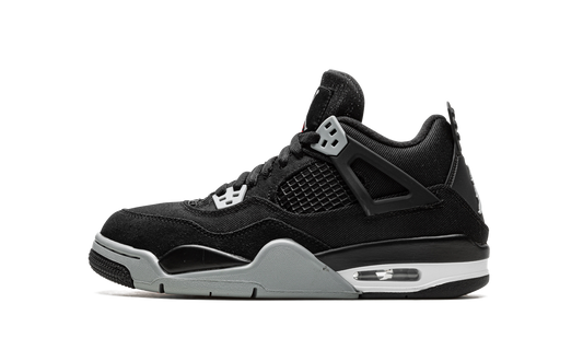 Air Jordan 4 GS "Black Canvas" DV0553 006