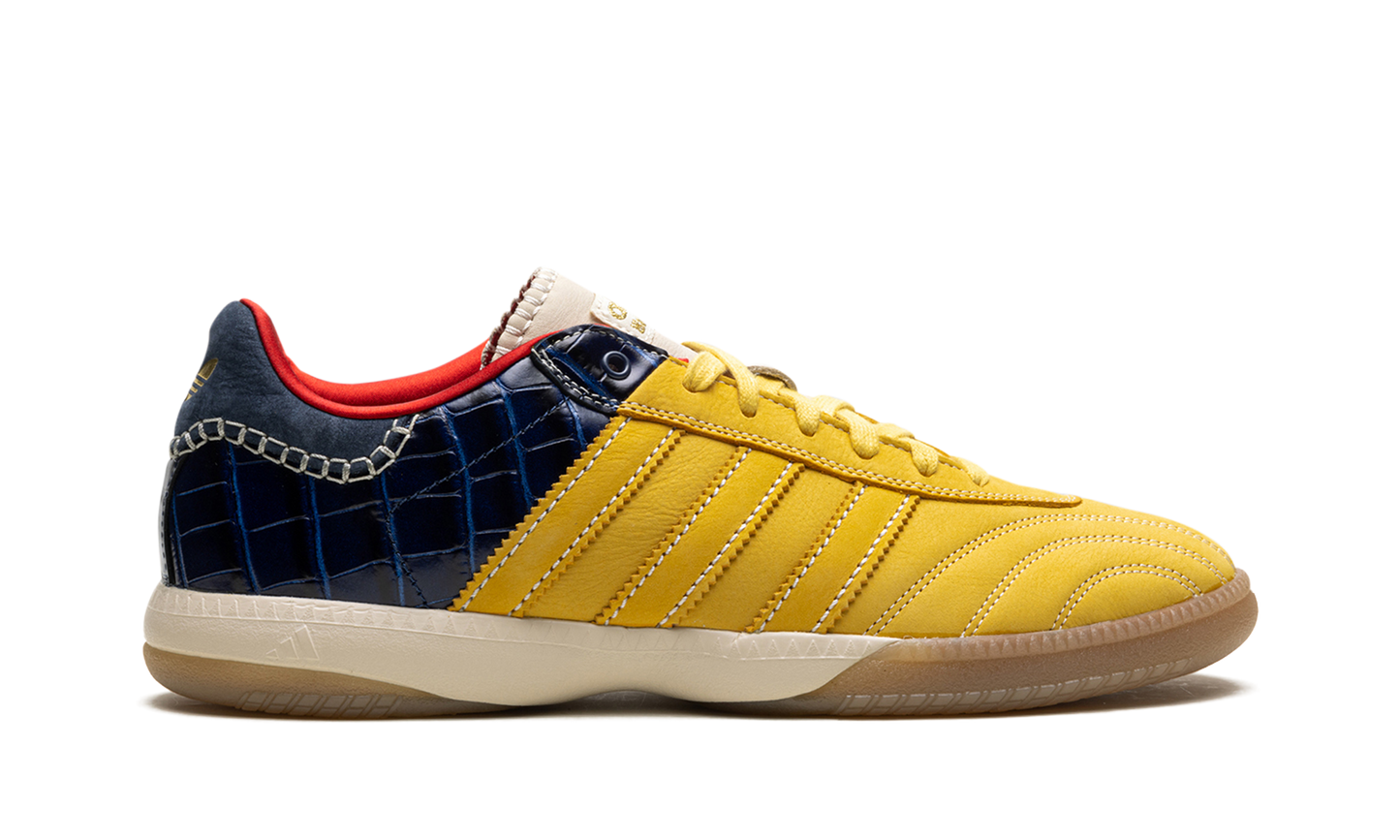 Samba Millenium "Wales Bonner - Fade Gold / Navy Croc" IH8407